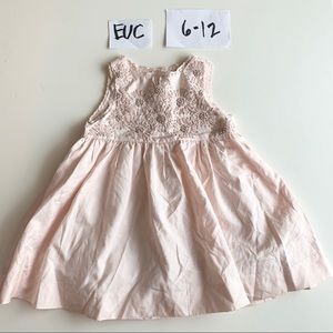 Gap 6/12 light pink special occasion dress